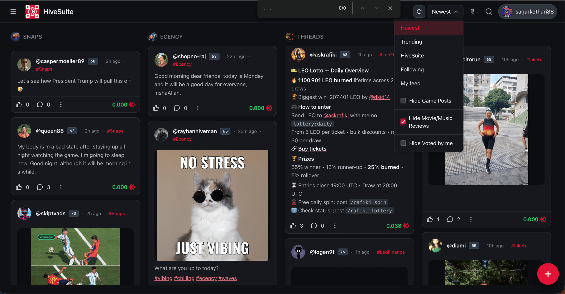 Hide Movie/Music Reviews Filter