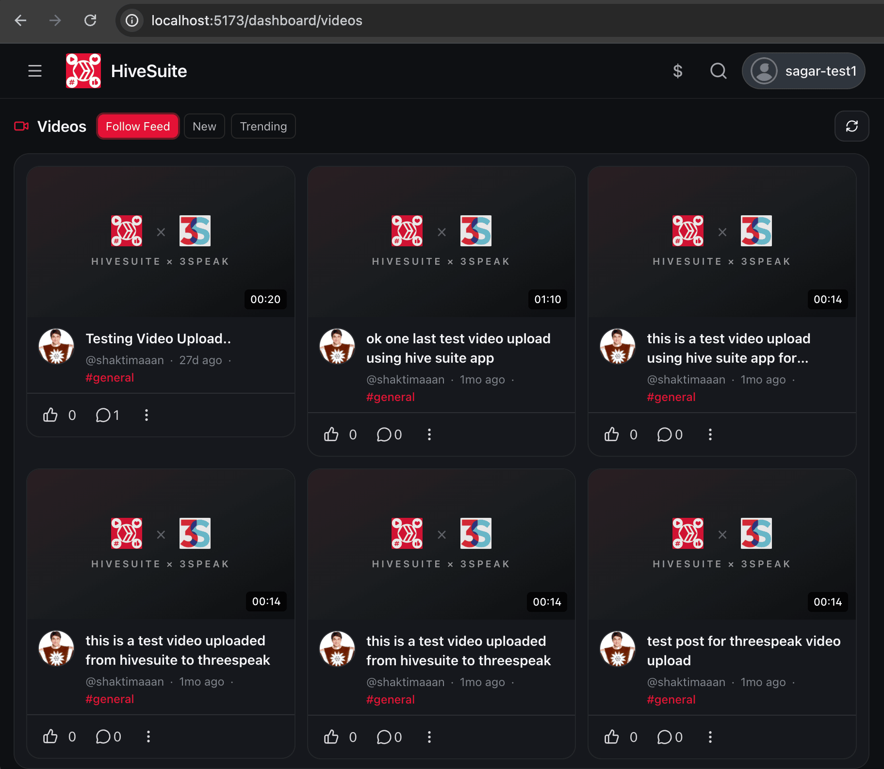 Videos Navigation