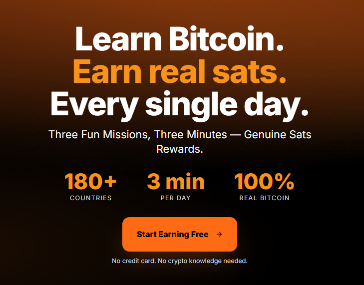 learn Bitcoin - Earn Sats