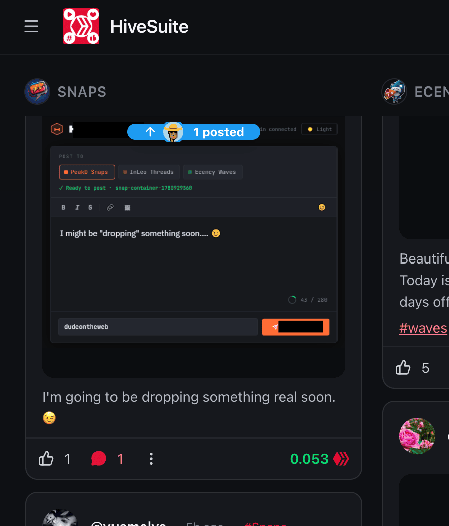 Snaps Feed Scroll Improvements